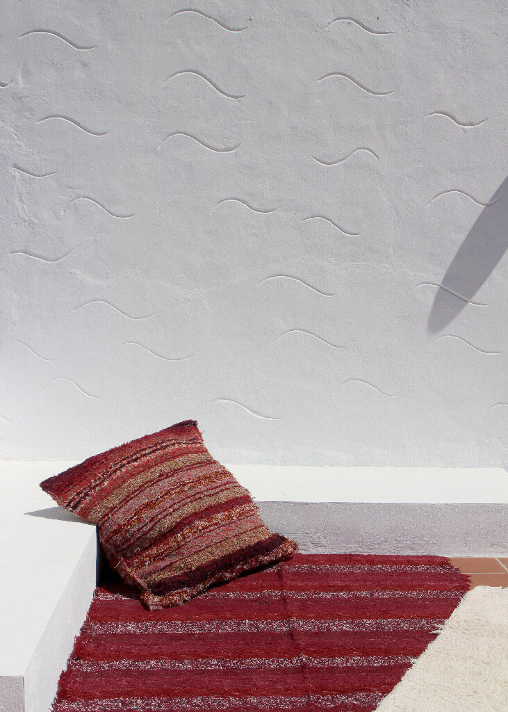 Carpet lola - Bordeaux - 170 x 240 cm