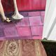 Painting Woman in the Bathroom - Signed Danon, Art Deco Style