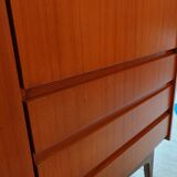 Scandinavian wardrobe, Scandinavian secretary, storage furniture.