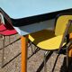 Ensemble en formica des années 50-60