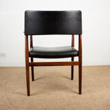 Danish Rosewood and Leather armchair by Erik Worts for Soro Stolefabrik.