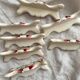 Painted earthenware knife holder Nans sous Sainte-Anne