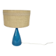 Kastrup Holmegaard - Jacob Bang - table lamp - Denmark - blue - 1960s