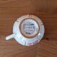 Henriot in Quimper - Set of 6 chocolate cups - Decorated with a pink rooster