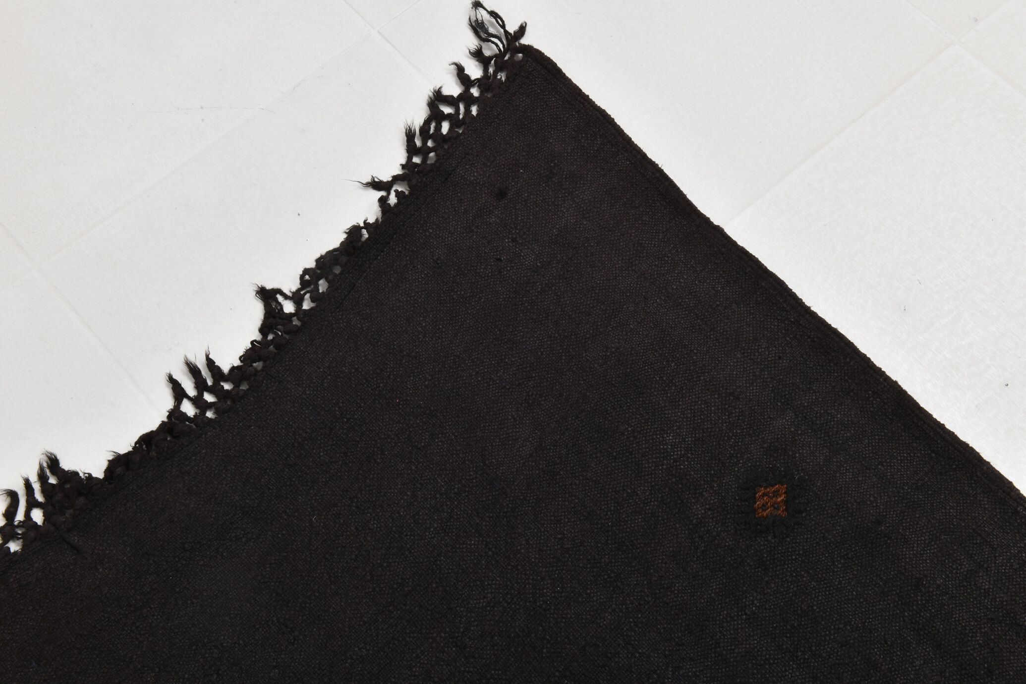 Polka Dot Vintage Hemp Rug 246x167cm