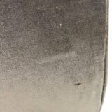 Vintage green club chair with fringes