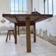 Oak farmhouse table 213-283cm with extension