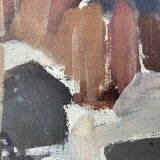 Oil on canvas by Bjorn Julin 1950s