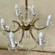 Lustre 6 branches art deco