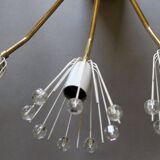 Emil Stejnar for Rupert Nikoll elliptical chandelier, Austria 1950s