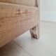 Paire de chevets Art Déco bois brut rénovés