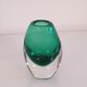 Vintage Scandinavian glass vase sommerso 1960