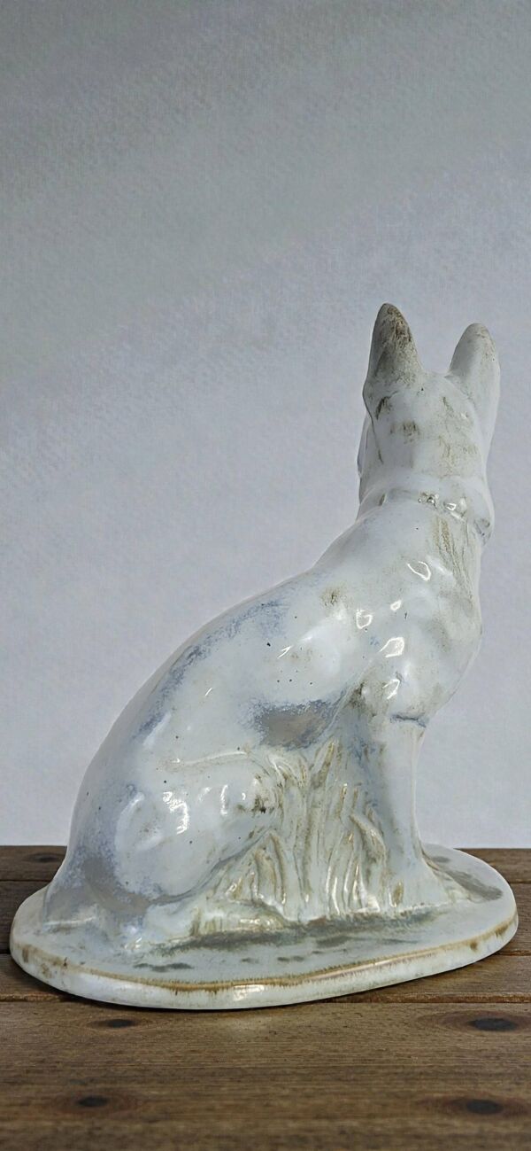 Chien en Faïence, Moulin Des Loups Orchies, Art Déco