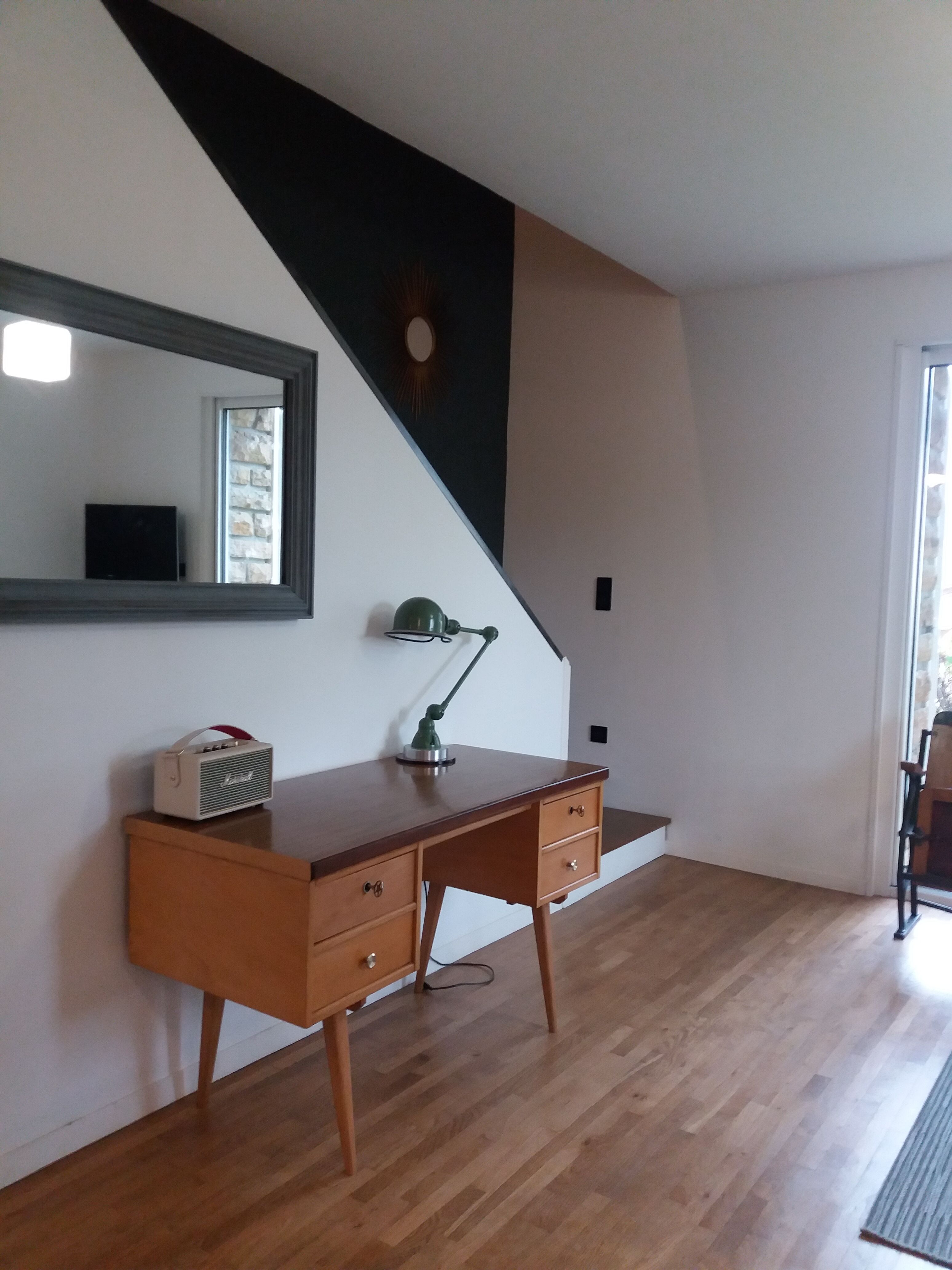 Compass foot office from the 50s