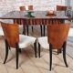Art Deco Beech Chairs attributed to Halabala for Up Závody, Czech, 1930s, Set of 6