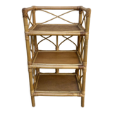 Vintage rattan shelf
