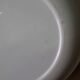 Round half-deep dish Moulin Des Loups "Nappe" model Green