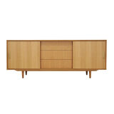 Oak sideboard, Danish design, 00s, production: Denmark