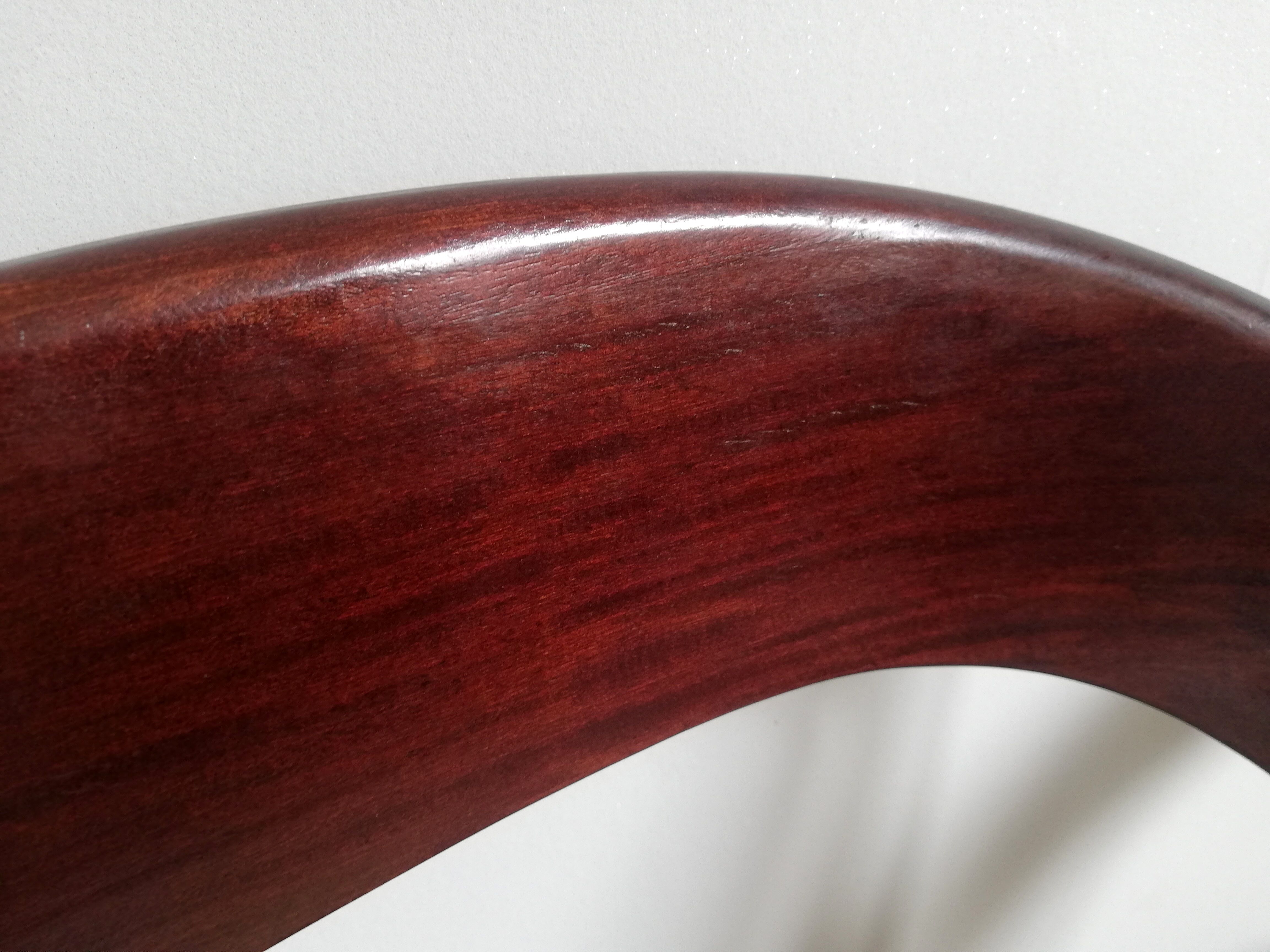 Suite of 4 Baumann gondola chairs renovated