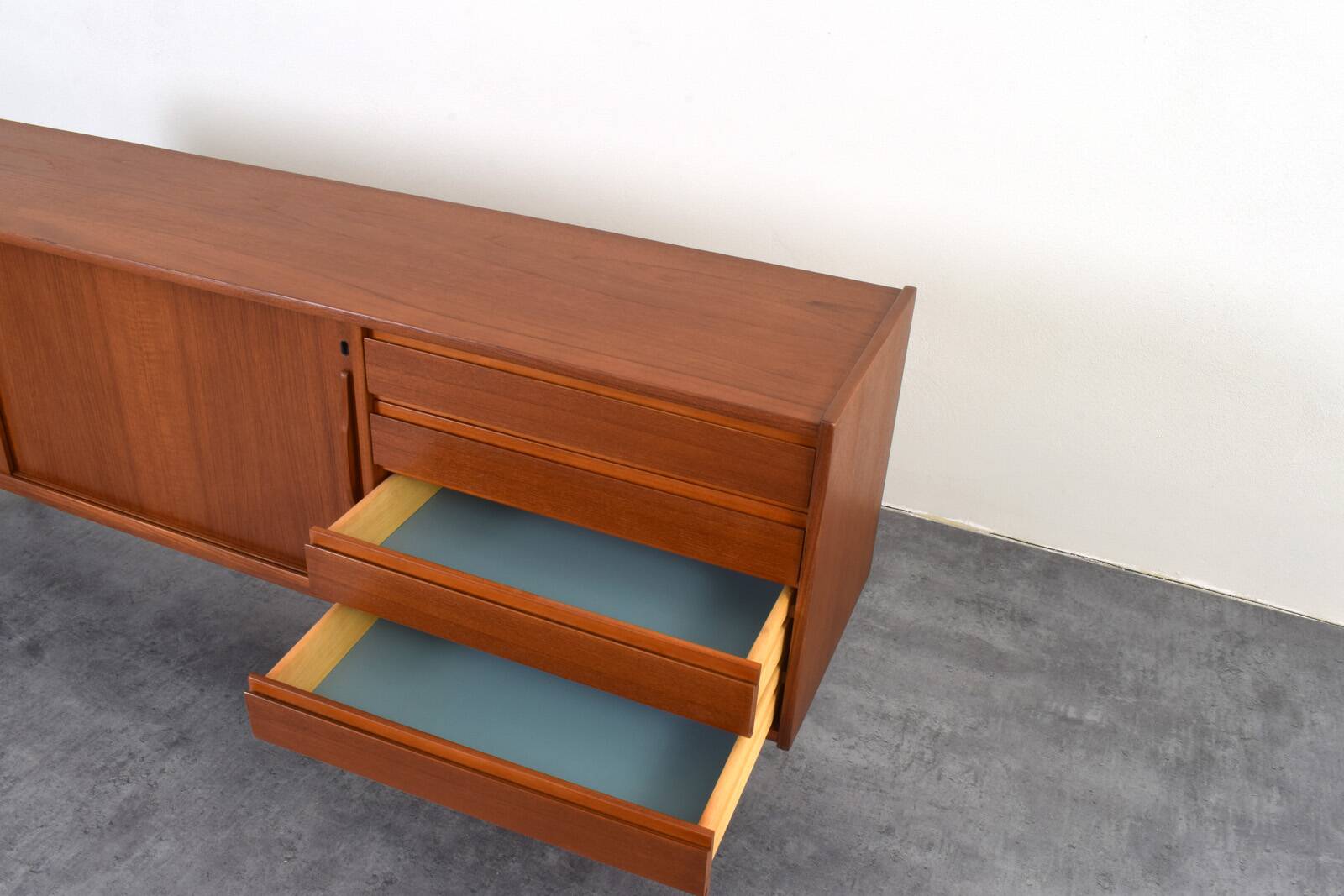 Mid-Century Danish Teak Sideboard, 1960s.