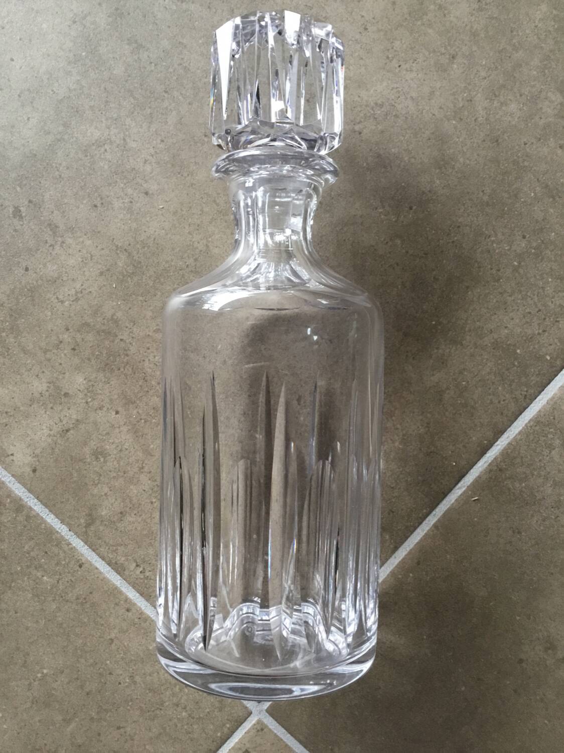 Lorraine crystal carafe