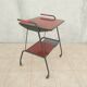 Vintage metal and formica dessert trolley 1950s