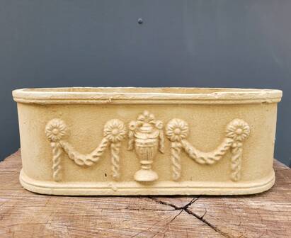 French cast iron jardiniere planter