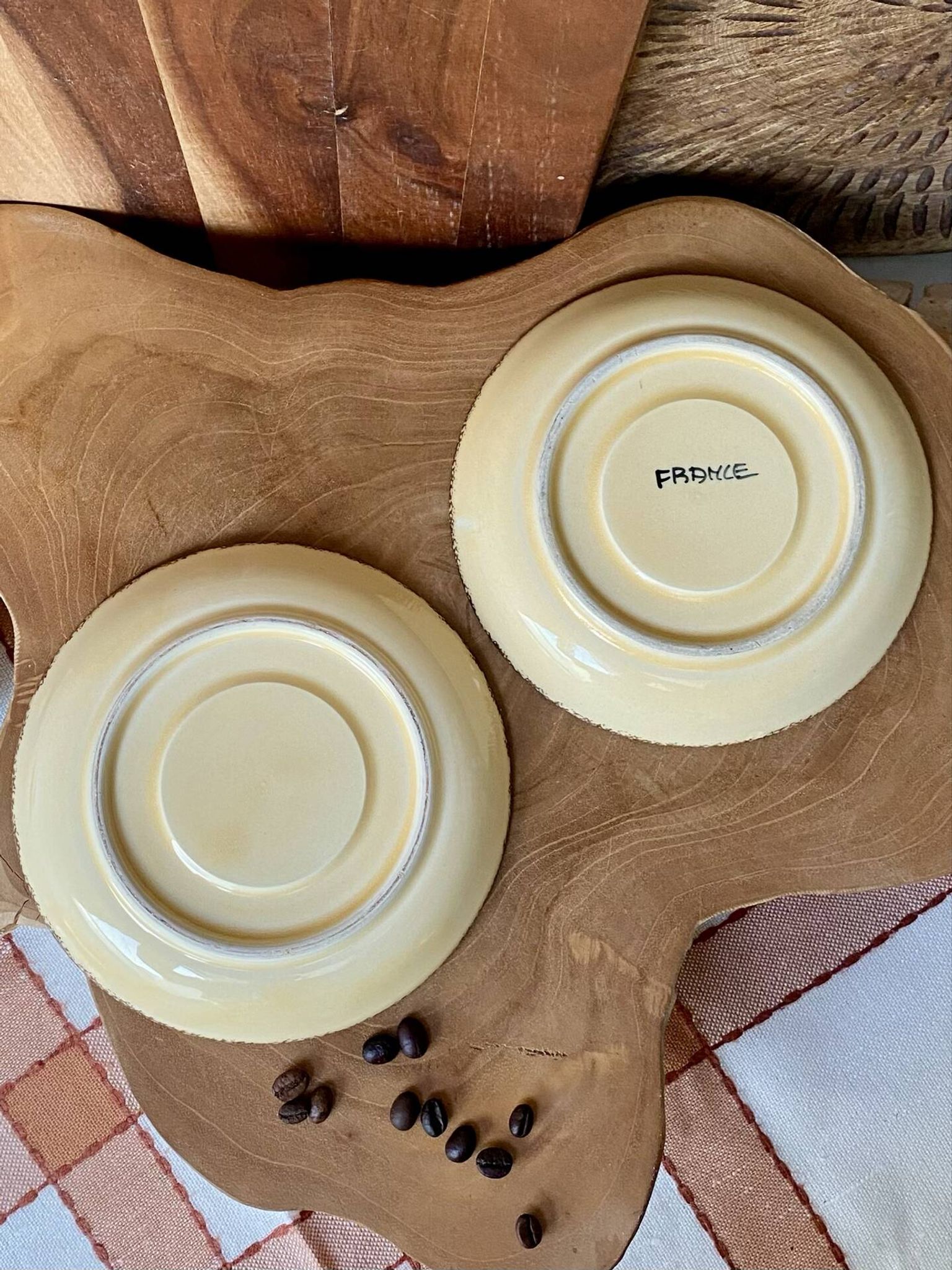 Assiettes à condiments