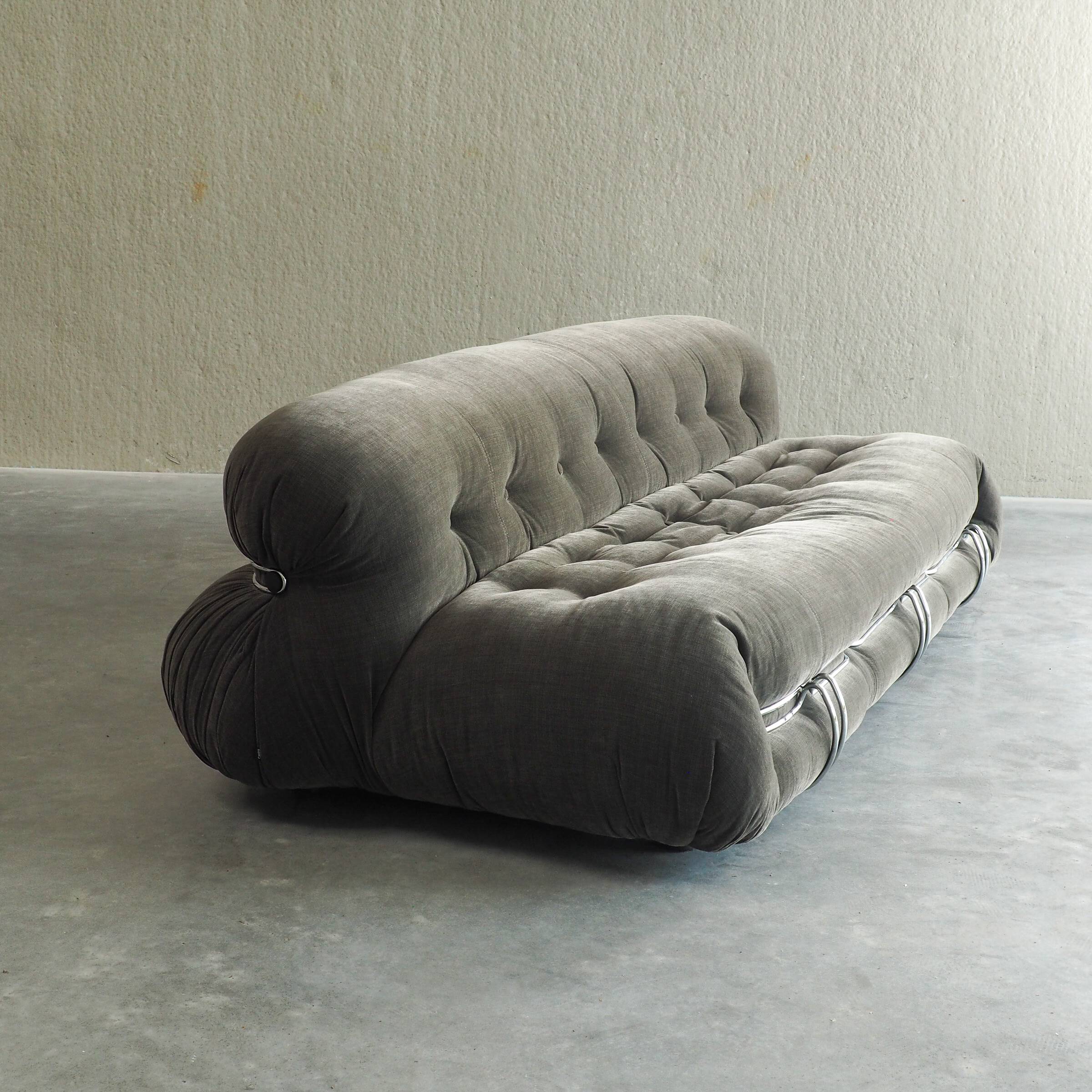 Soriana 3 seater by Afra & Tobia Scarpa for Cassina