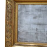Miroir mural Giltwood du XIXe siècle