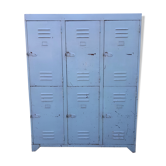 Industrial metal cloakroom 6 doors