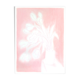 Flowers "Pink Tulips" - Original drawing