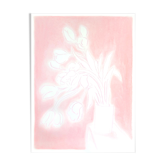 Fleurs "Tulipes roses" - Dessin original