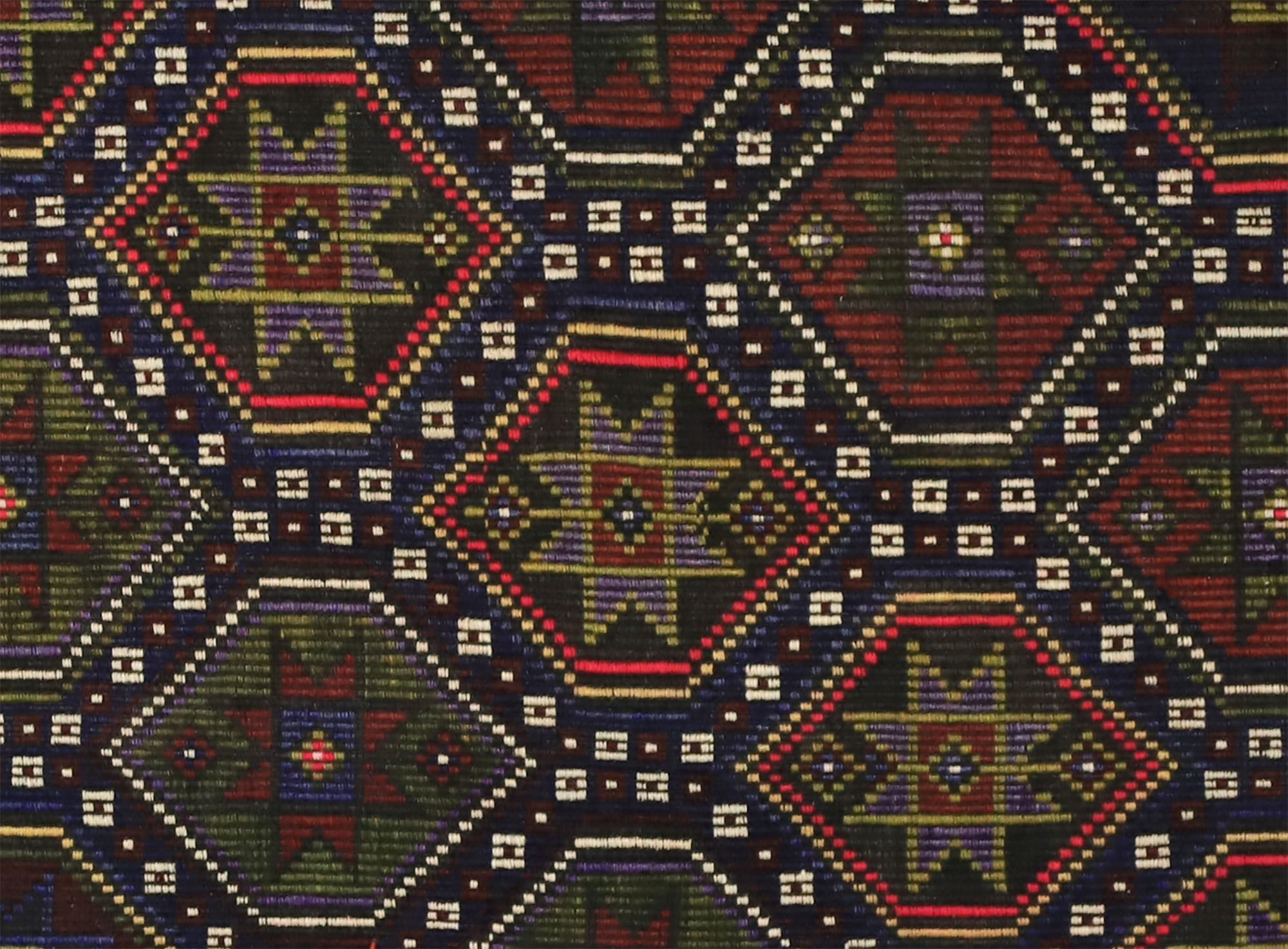 Anatolian handmade kilim rug 288 cm x 185 cm