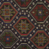 Anatolian handmade kilim rug 288 cm x 185 cm