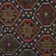 Anatolian handmade kilim rug 288 cm x 185 cm