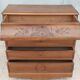 Louis Philippe walnut chest of drawers