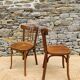 Paire de chaises bistrot Baumann