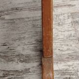 Antique rocking footrest