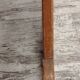 Antique rocking footrest