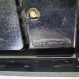 Erco Glass and Bakelite Wall Sconces 1960s, Set of 2 Vintage