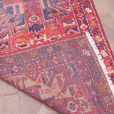 Tapis d'orient fait main de couloir persan hamadan
