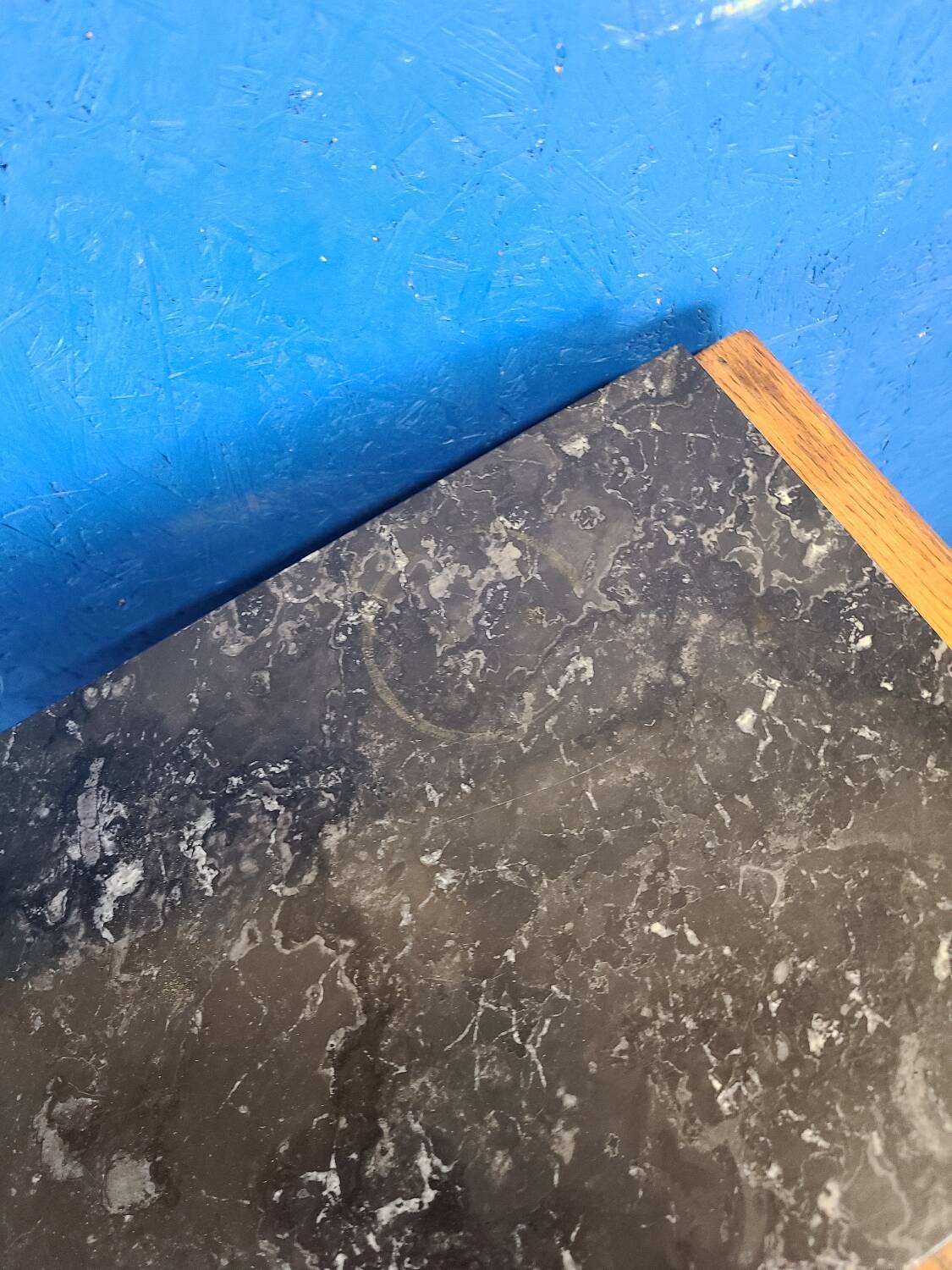 End table, vintage art deco bedside