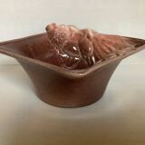 Decorative ceramic tray.