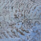 Blue Vintage Oushak Carpet sku 1922