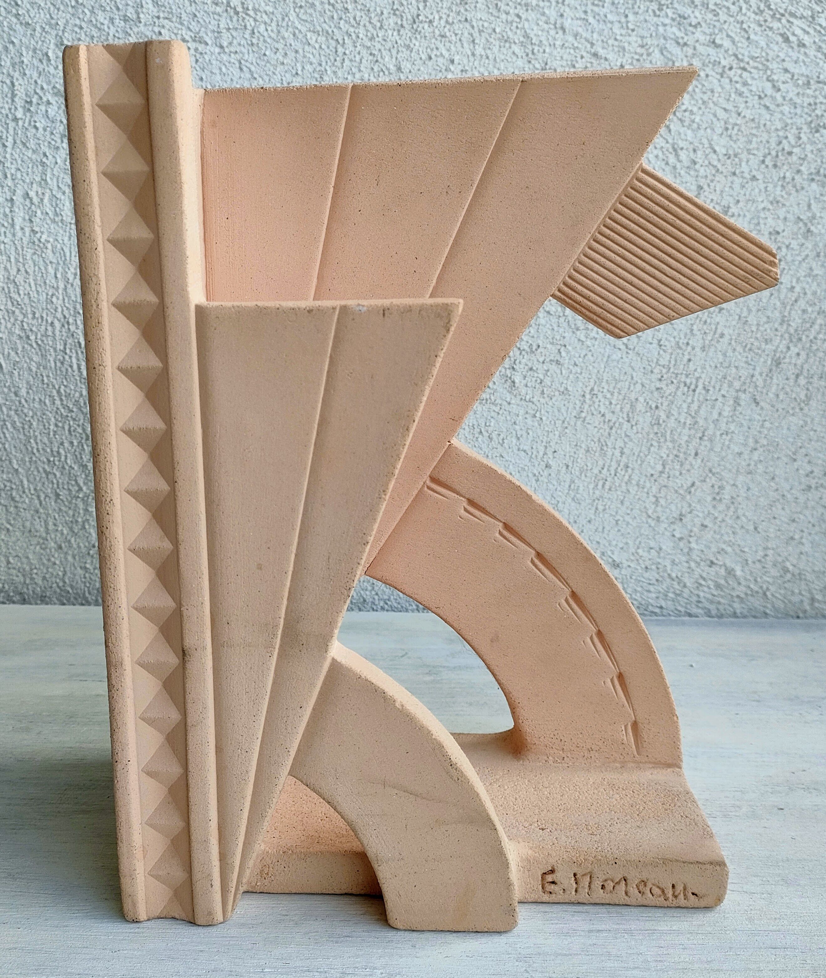 Terracotta book greenhouse art deco style