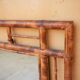 Miroir bambou vintage