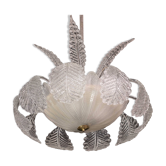 Lustre Art Déco, Barovier & Toso, verre de Murano, années 1950