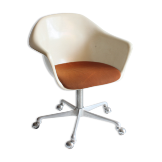 Space age desk chair by Konrad Schäfer for Lübke, Germany 1960s.