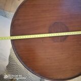 English style mahogany pedestal table